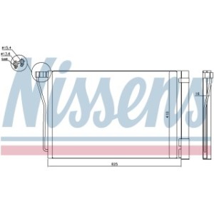 Condenser - Nissens 940418