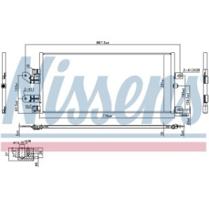 Condenser - Nissens 940486