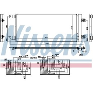 Condenser - Nissens 940495
