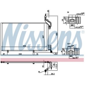 Condenser - Nissens 940515
