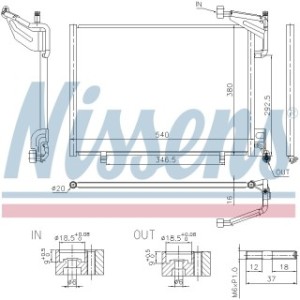 Condenser - Nissens 940523