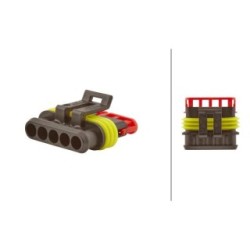 Plug Housing - HELLA 8JA 746 184-052