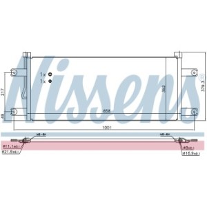 Condenser - Nissens 940543