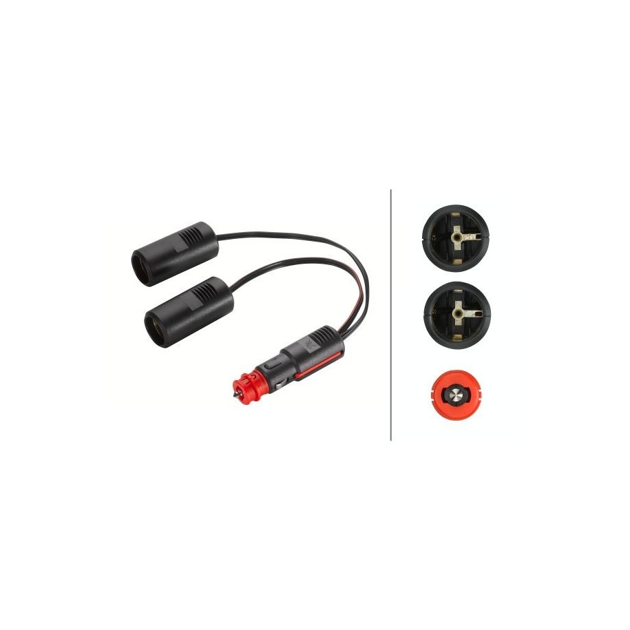 Cigarette Lighter Adaptor - HELLA 8JA 007 589-111