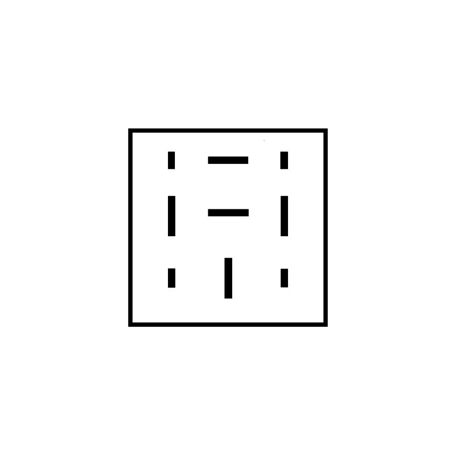 Relay Socket - HELLA 8JA 003 526-001