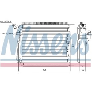 Condenser - Nissens 940551