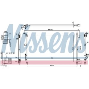 Condenser - Nissens 940557