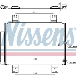 Condenser - Nissens 940560