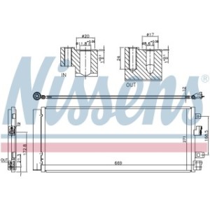 Condenser - Nissens 940568