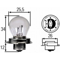 Headlight Bulb - HELLA 8GA 008 899-061