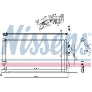 Condenser - Nissens 940590