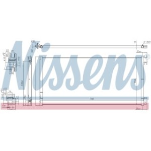 Condenser - Nissens 940596