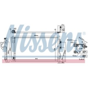Condenser - Nissens 940628