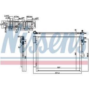 Condenser - Nissens 940677