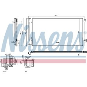 Condenser - Nissens 940678