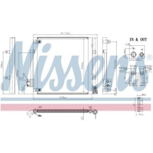 Condenser - Nissens 940679