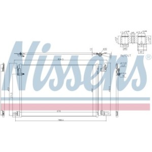 Condenser - Nissens 940685