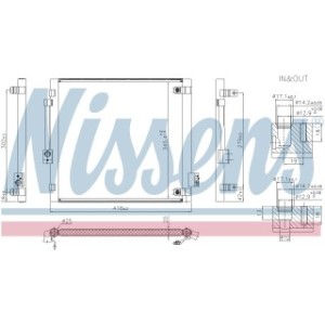 Condenser - Nissens 940688