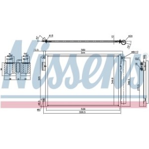 Condenser - Nissens 940693