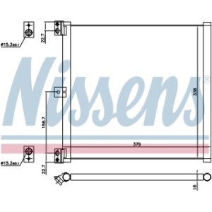 Condenser - Nissens 940703