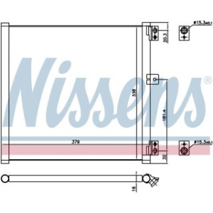 Condenser - Nissens 940704