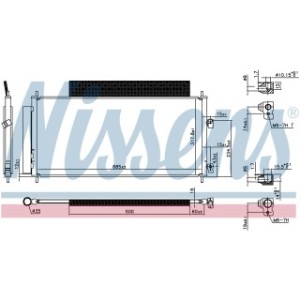 Condenser - Nissens 940737