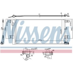 Condenser - Nissens 940752