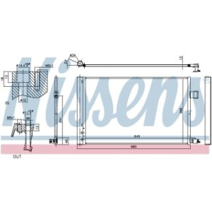 Condenser - Nissens 940808