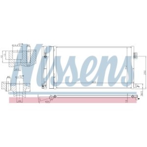 Condenser - Nissens 940809