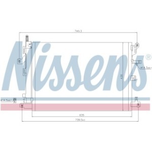 Condenser - Nissens 940830