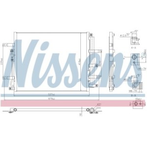 Condenser - Nissens 940832