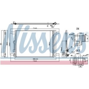 Condenser - Nissens 940834