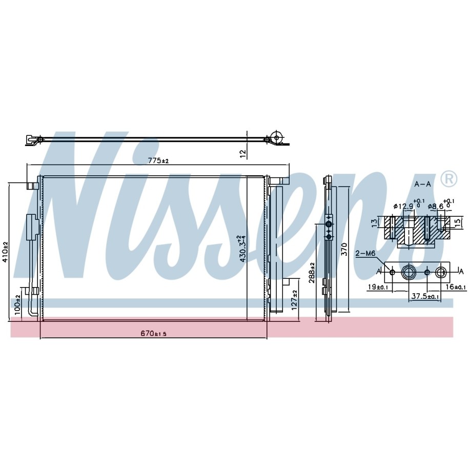 Condenser - Nissens 940863