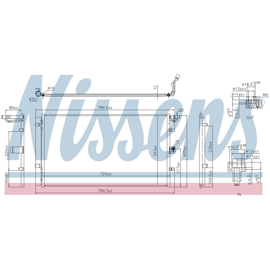 Condenser - Nissens 940902