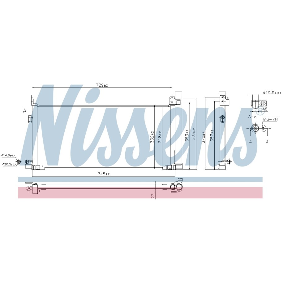 Condenser - Nissens 940904