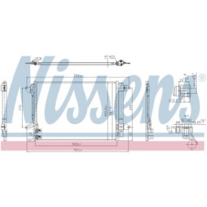 Condenser - Nissens 940907