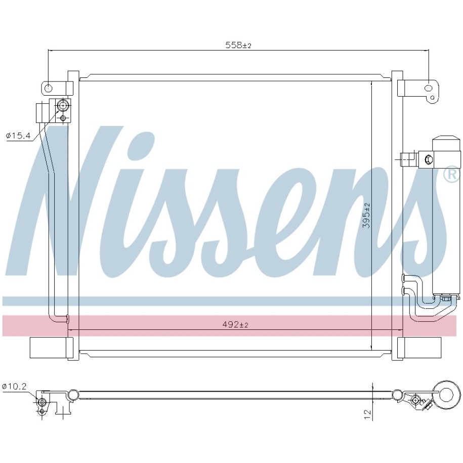 Condenser - Nissens 940929