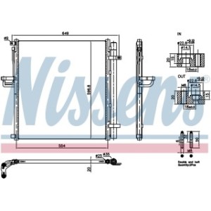 Condenser - Nissens 940977