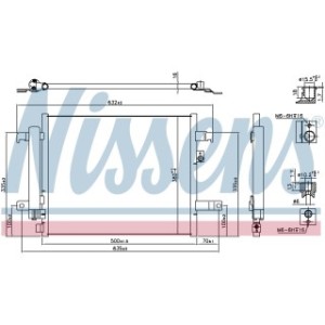 Condenser - Nissens 941044