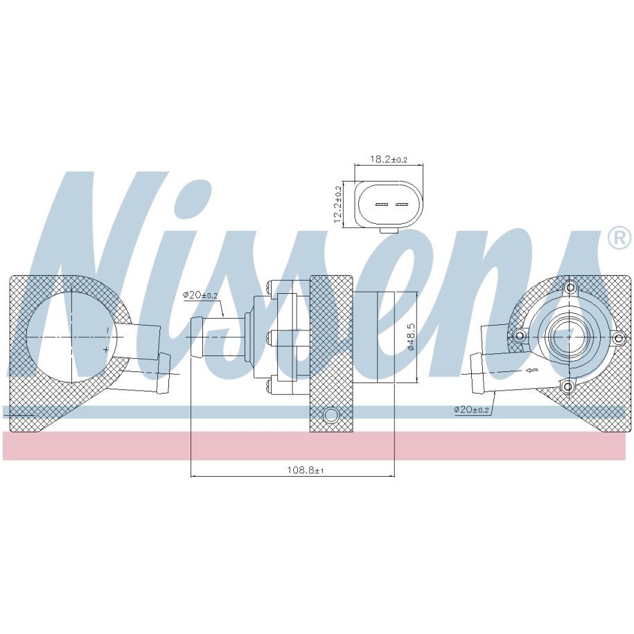 Auxiliary Pump - Nissens 832110