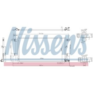 Condenser - Nissens 941076