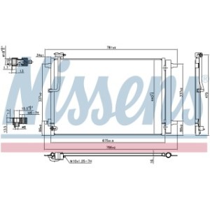 Condenser - Nissens 941077