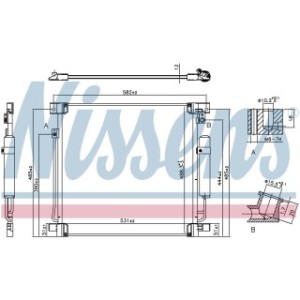 Condenser - Nissens 941078