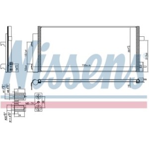 Condenser - Nissens 941086