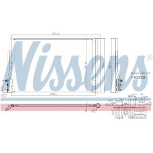 Condenser - Nissens 941088