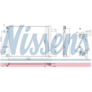 Condenser - Nissens 941090