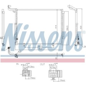 Condenser - Nissens 941092