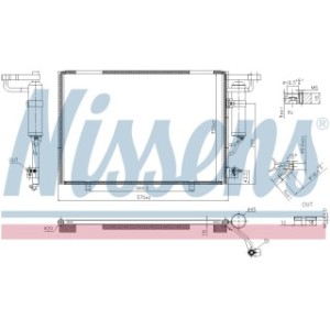 Condenser - Nissens 941101