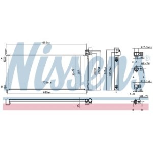 Condenser - Nissens 941150