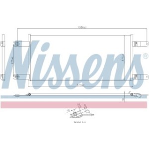 Condenser - Nissens 941155